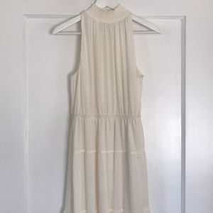 MICHAEL Michael Kors cream sleeveless dress